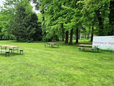 Parkrasen-Flächen dienen der Erholung