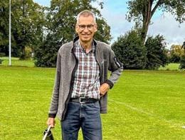Rasenforscher Dr. Rainer Albracht im Ruhestand