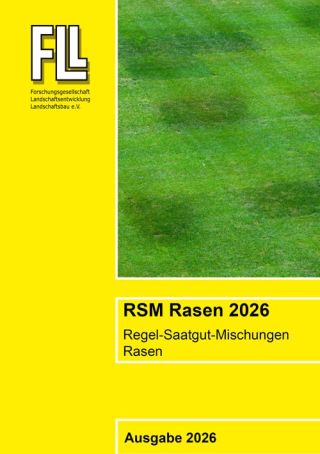 Titel Regel-Saatgut-Mischungen Rasen (RSM) 2026
