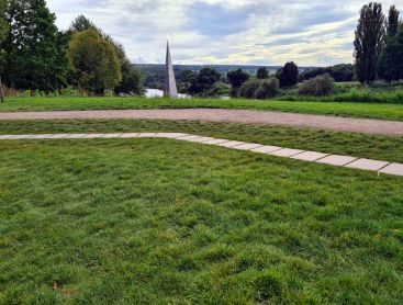 Rasen bei der Landesgartenschau Höxter