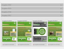 Komplettes Archiv der Zeitschrift „RASEN“ jetzt digital verfügbar