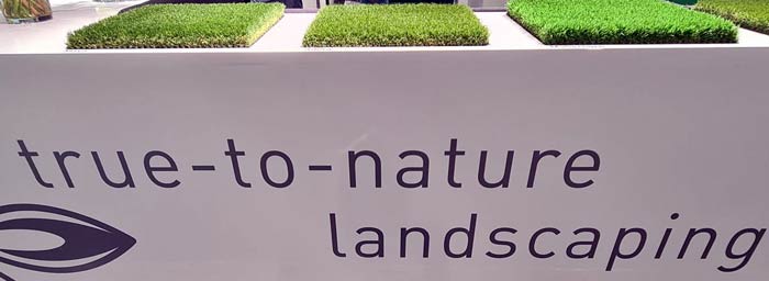 „Naturgetreue Landschaftsgestalt“ mit Kunststoffrasen?
