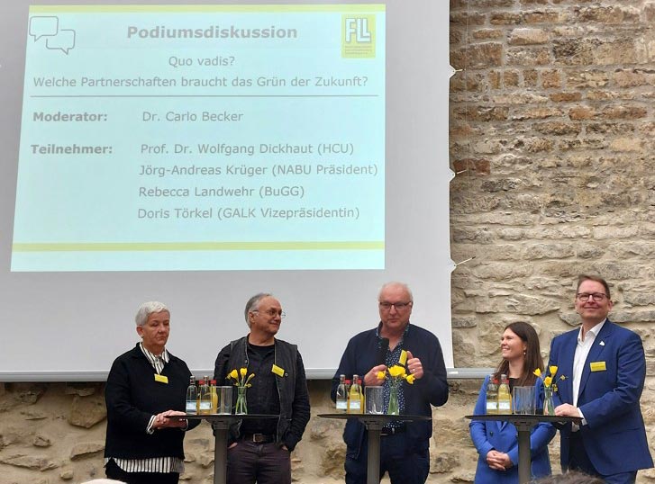Die Teilnehmer der Auftakt-Diskussion