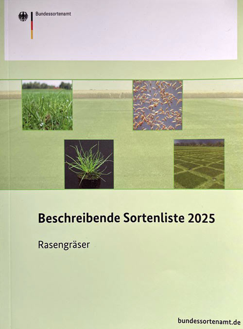 Titel: Beschreibende Sortenliste Rasengräser