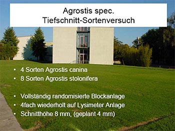 Versuchsanlage an der RFH Hohenheim