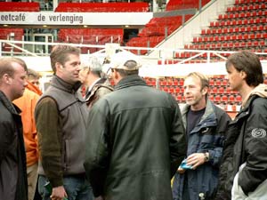 Greenkeeper aus Bundesligastadien