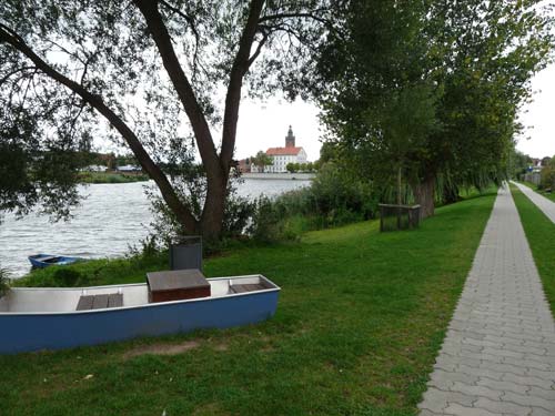 Uferweg zum BUGA-Gelände in Havelberg