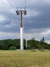 Seilbahn zum Kienberg.