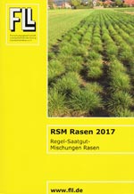 Broschüre „Regel-Saatgut-Mischungen Rasen RSM 2017“